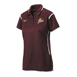 PF Nike Womens Gameday Polo - Marron