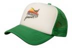 New Age Meshback Trucker Hat - White/Green